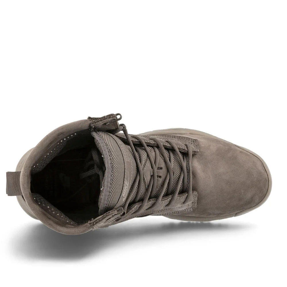 Nike Men's Taupe High-Top Boots